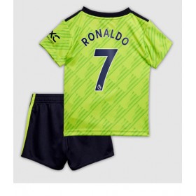 Baby Fußballbekleidung Manchester United Cristiano Ronaldo #7 3rd Trikot 2022-23 Kurzarm (+ kurze hosen)